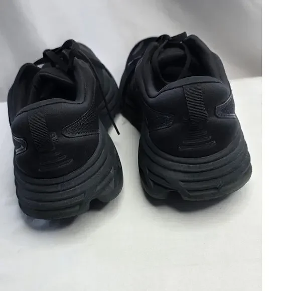 Hoka One Bondi Women's Size 9B Black Running Walking Sneaker Nurse Comfort - Picture 4 of 15
